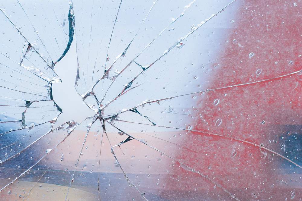 Broken window